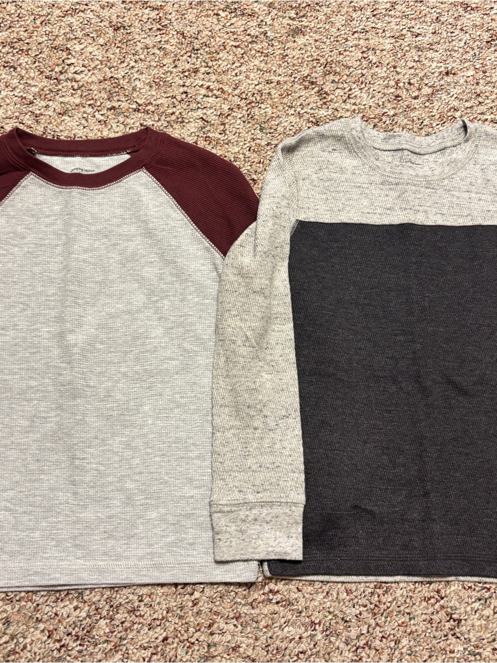 Jumping Beans “softest tee” Long-Sleeve Colorblock Tops